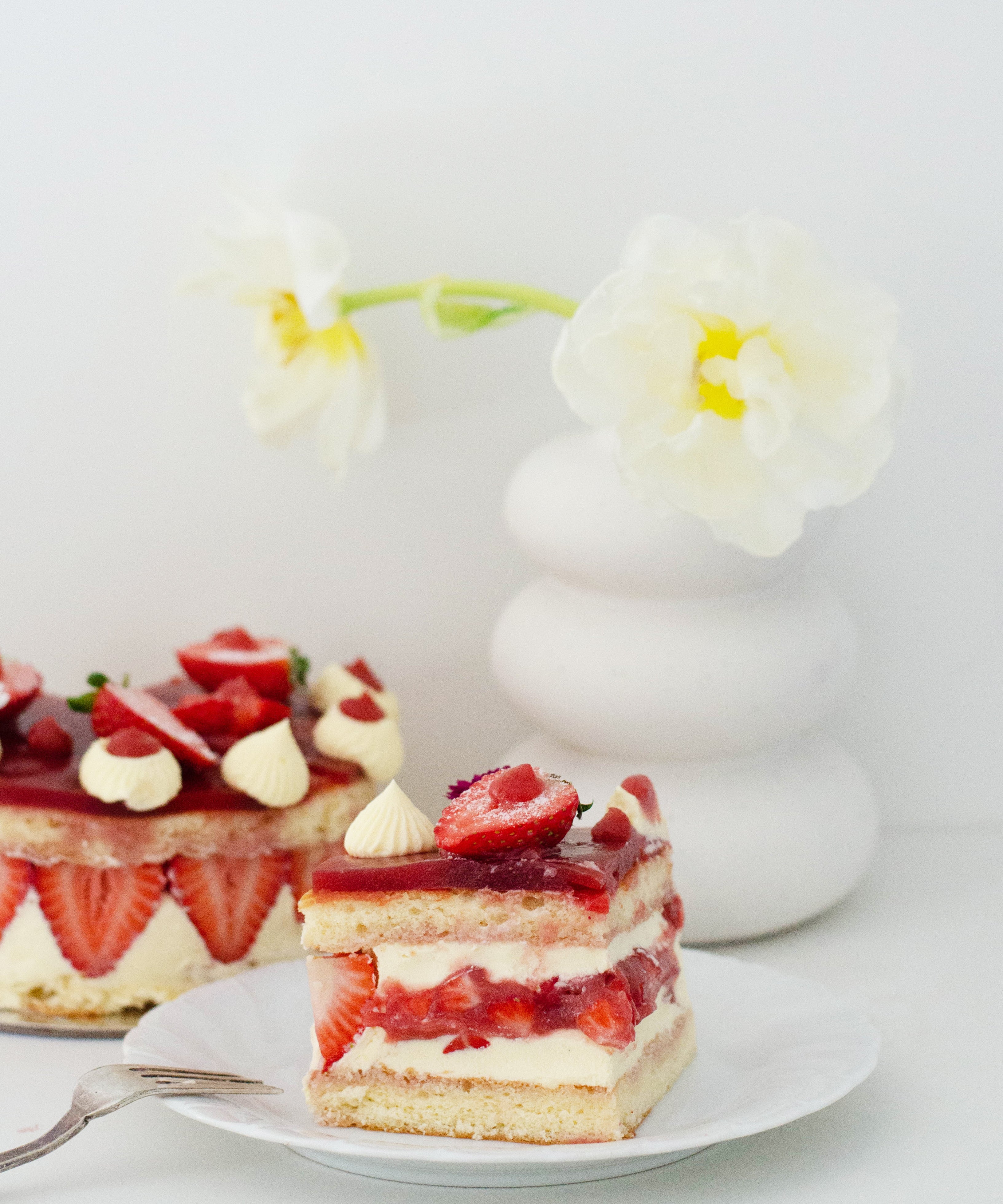 Fraisier Cake