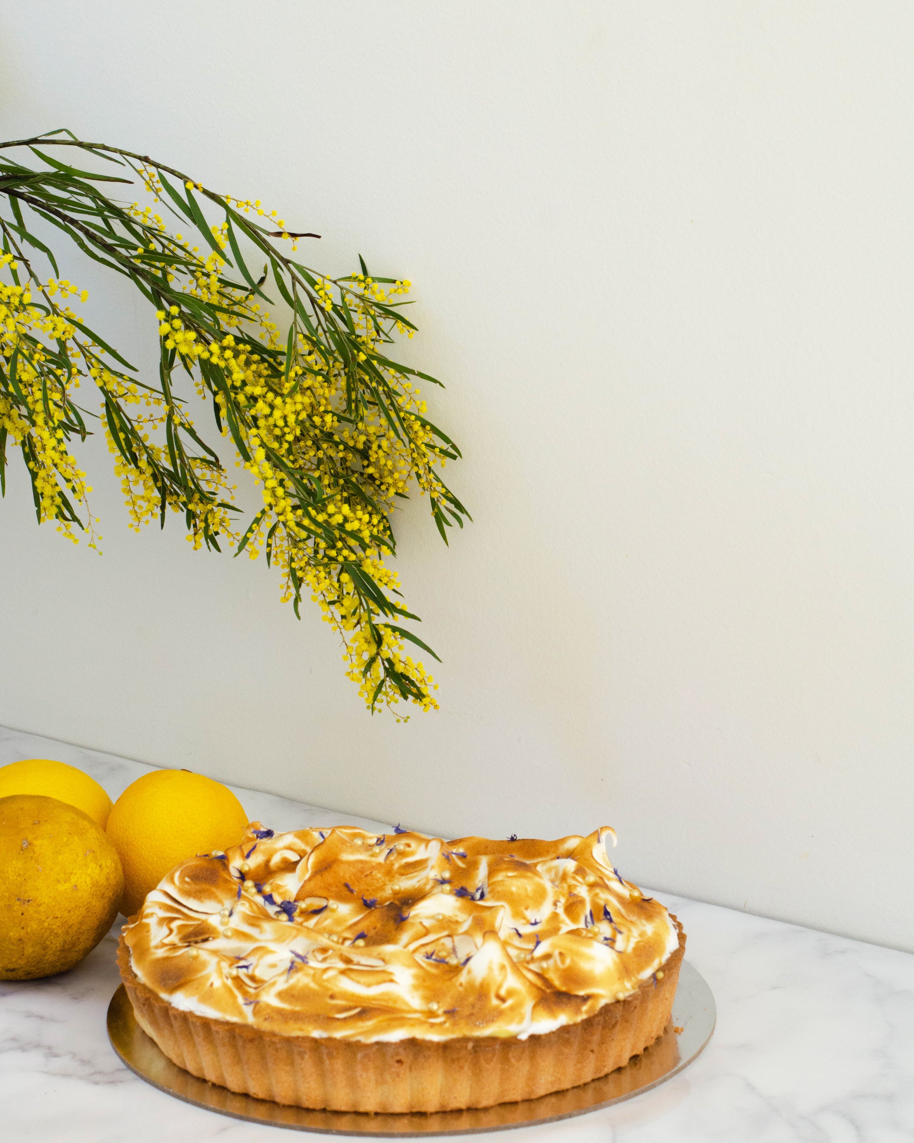 Lemon Italian Meringue Tart